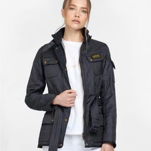 Barbour Polar Quilt jacket, Black, US size 6